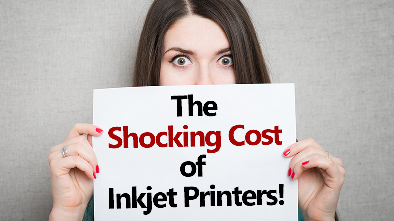 shocking cost of inkjet printers